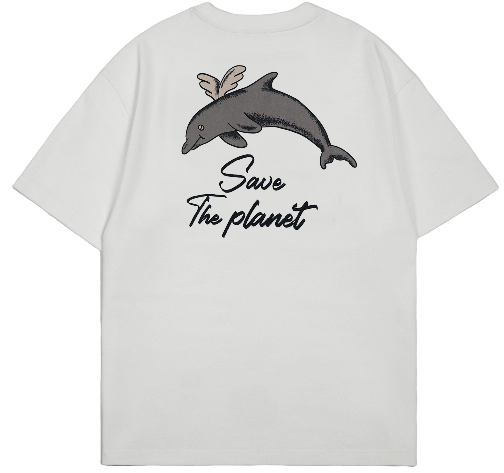 Save the Planet Dolphin T-shirt