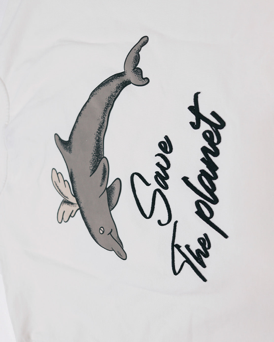 Save the Planet Dolphin T-shirt