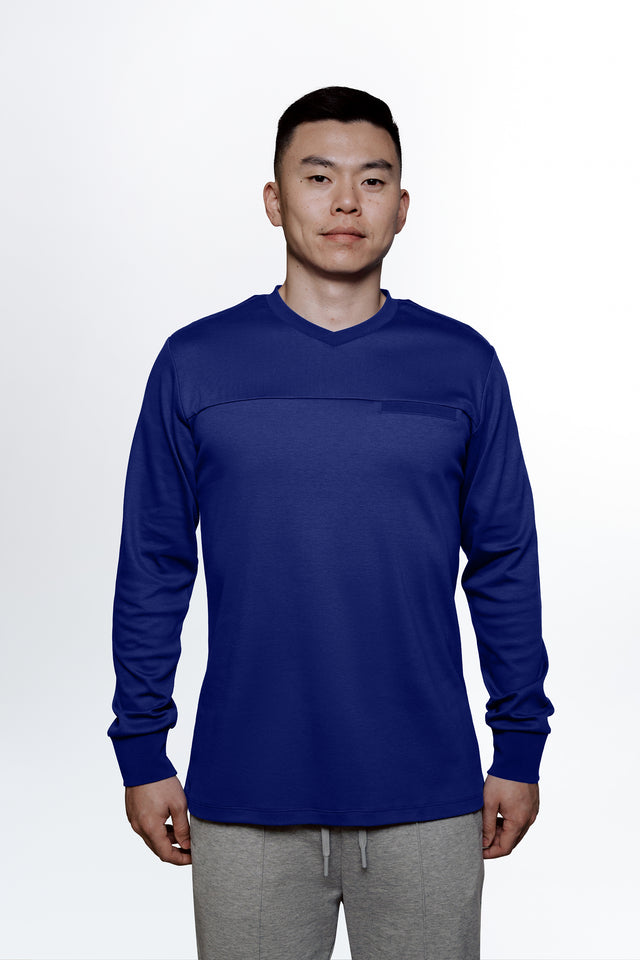 Long Sleeves V-Neck