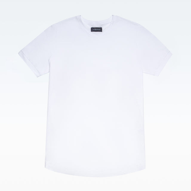 Tab V-Neck Short Sleeves