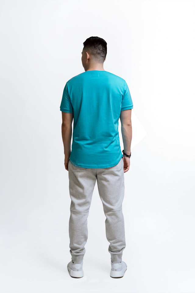 Tab V-Neck Short Sleeves