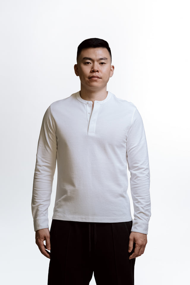 Long Sleeves Henley