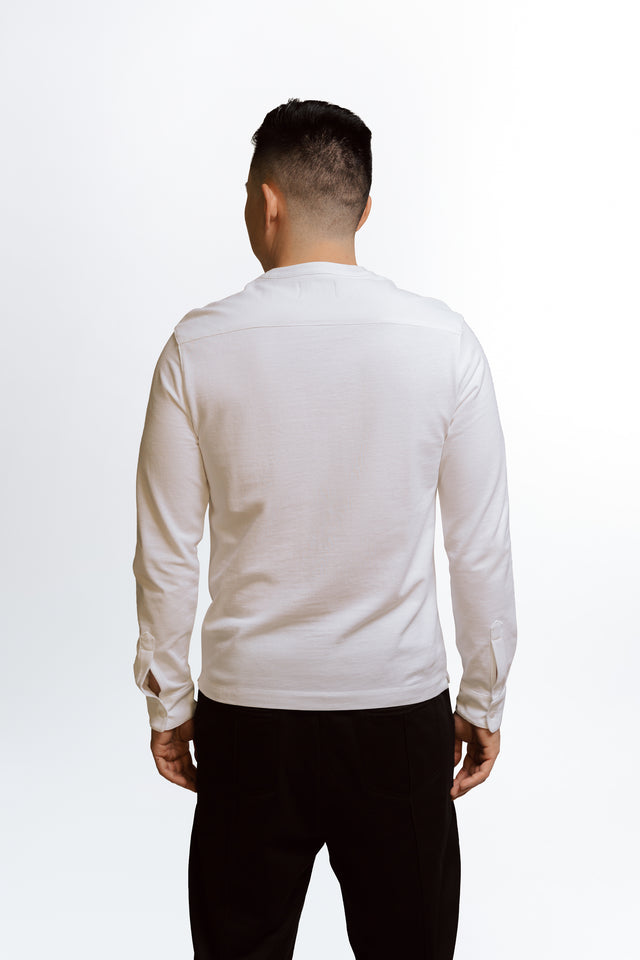 Long Sleeves Henley