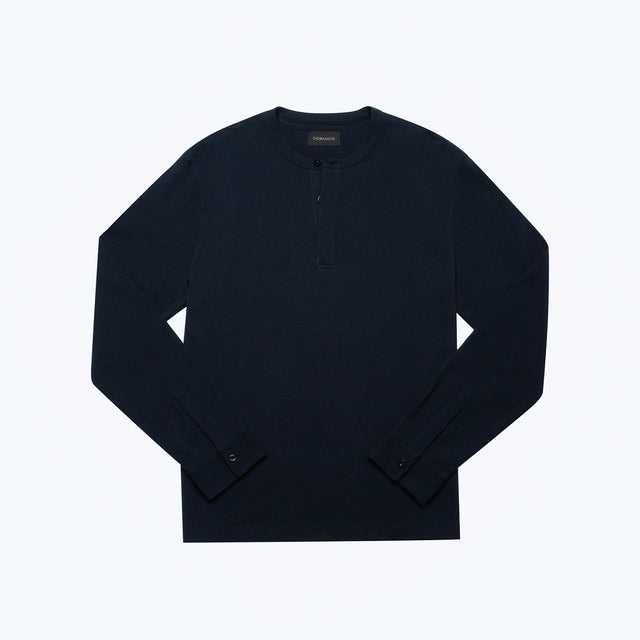Long Sleeves Henley