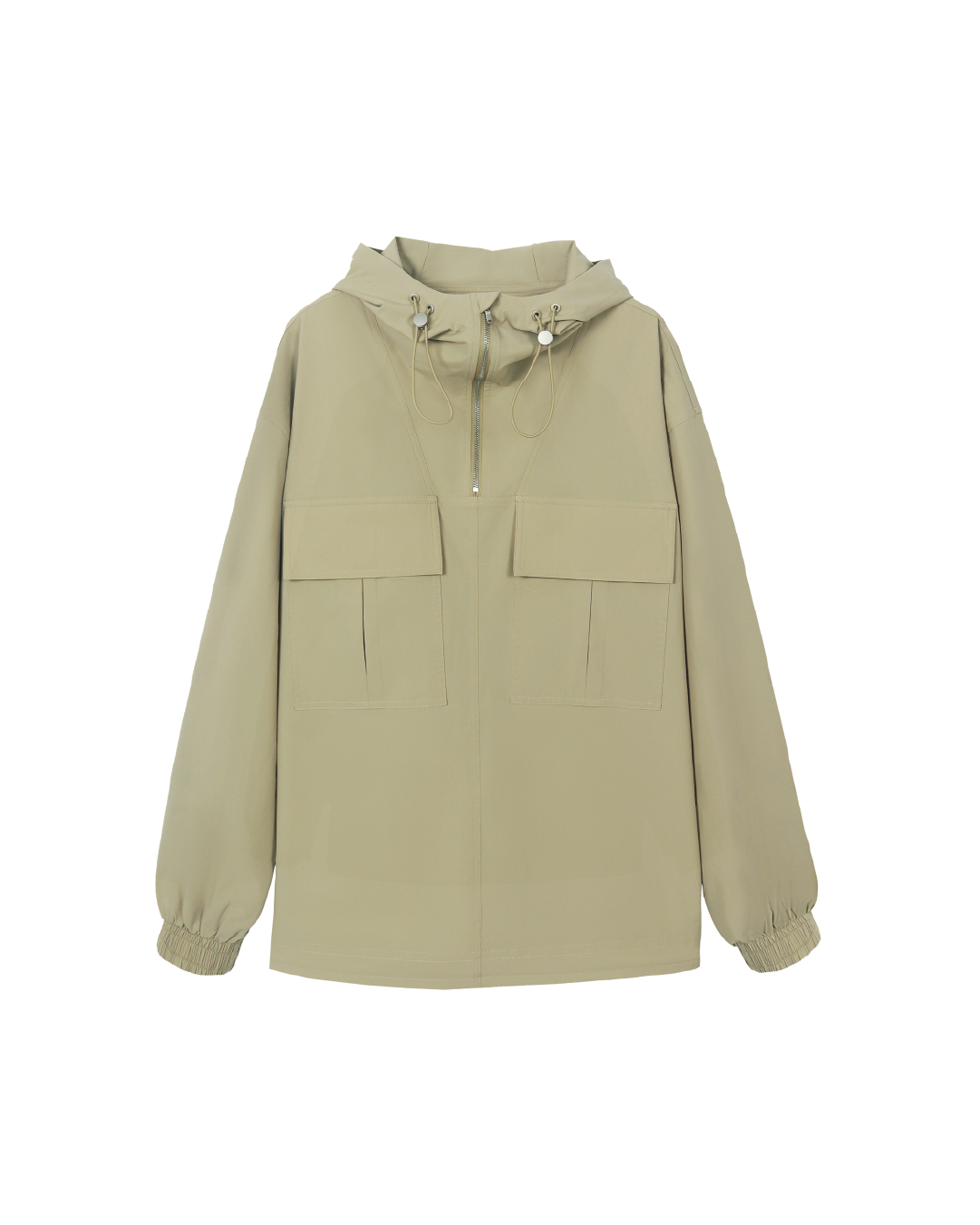 Water Resistant Half-Zip Windbreaker