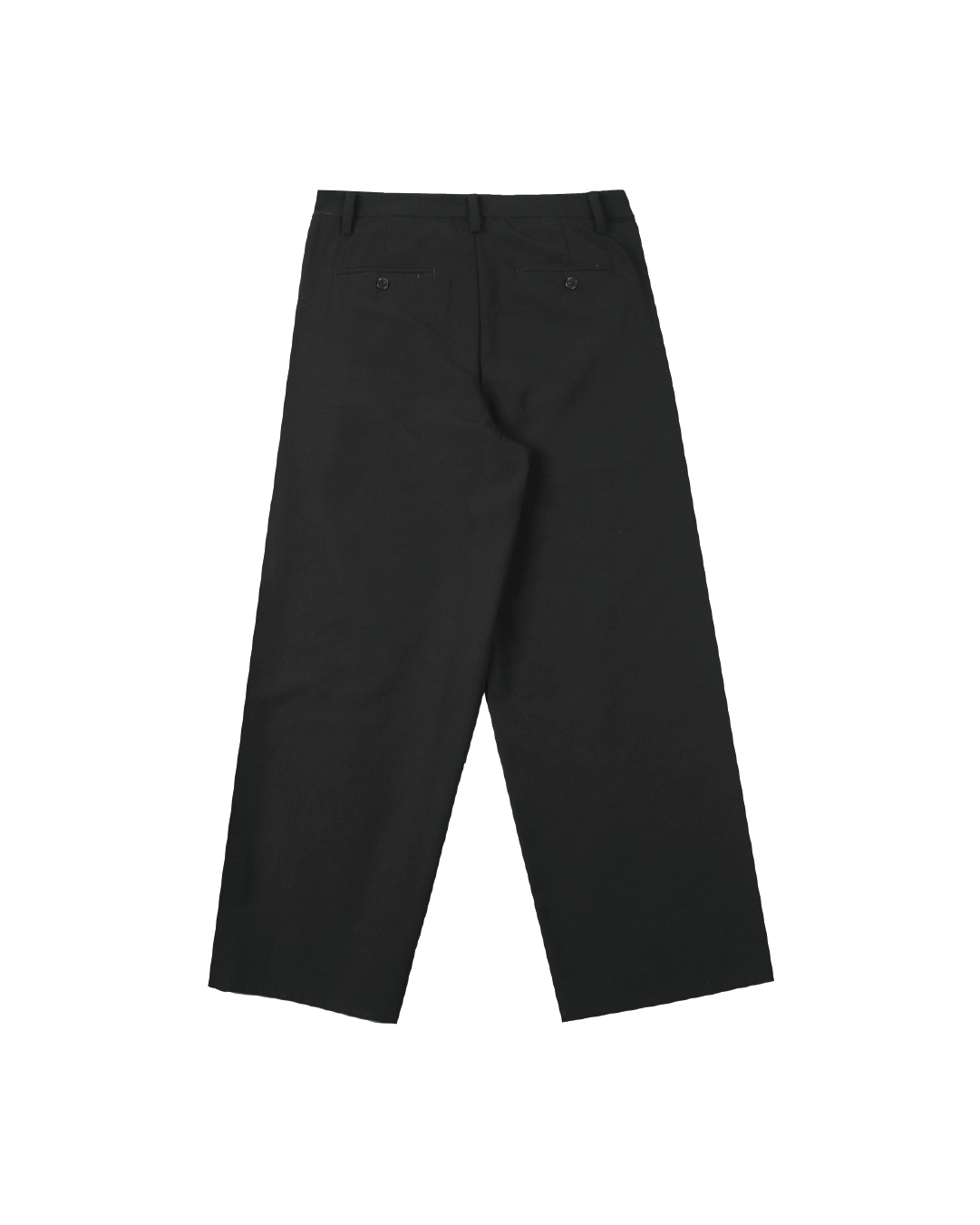 Wrinkle-Free Wool Blend Trousers