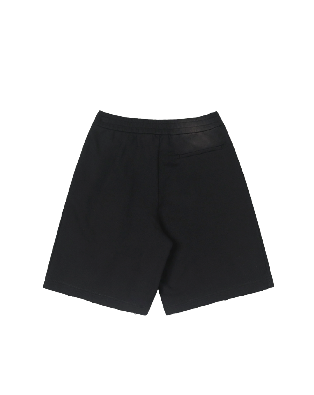 Washed knitted shorts