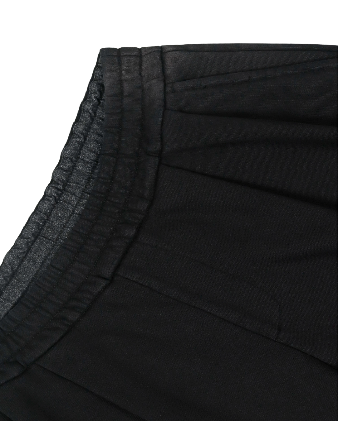 Washed knitted shorts