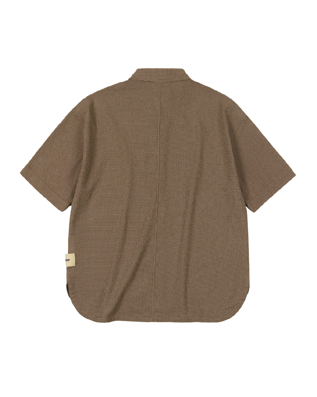 Woven short-sleeve shirt