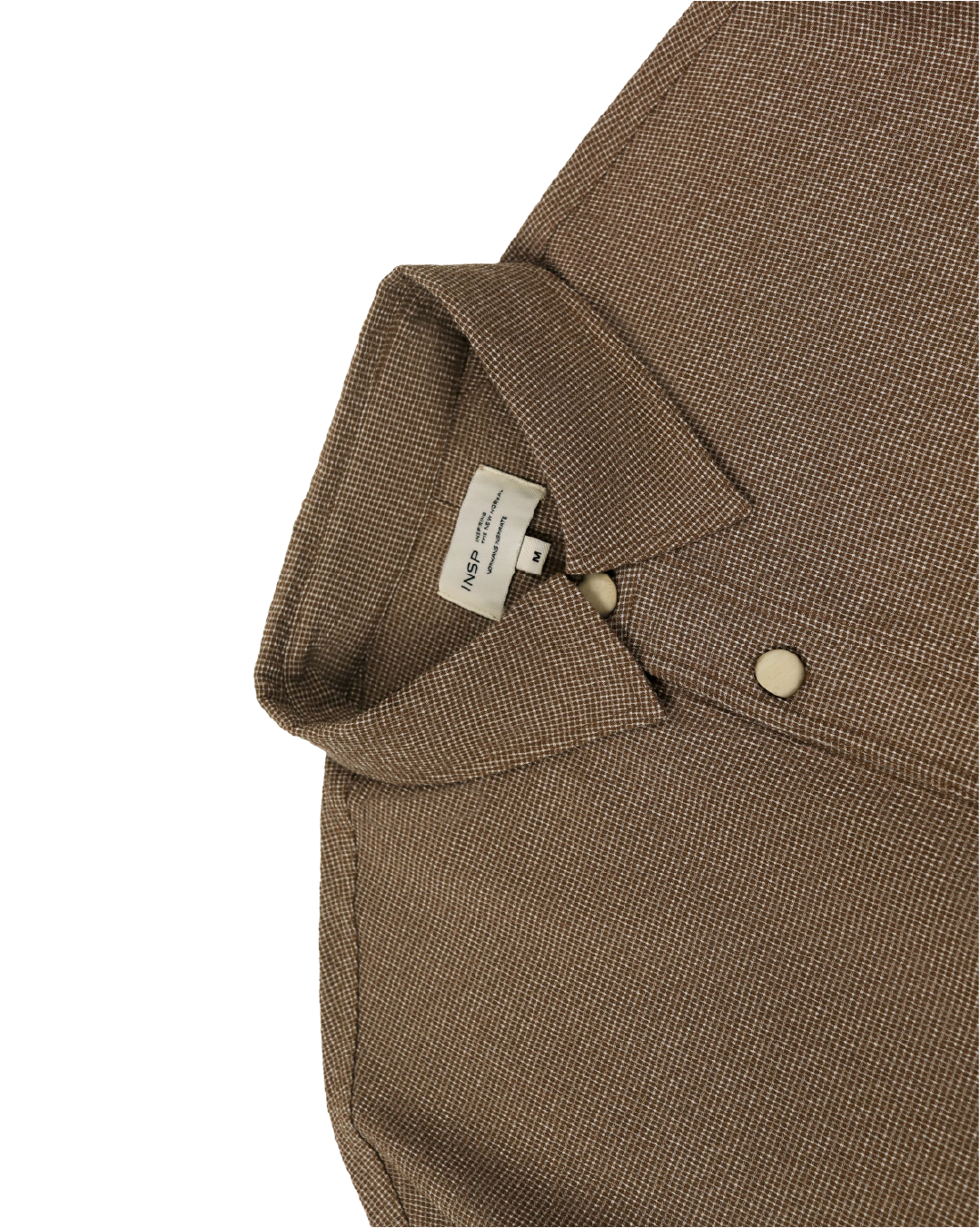 Woven short-sleeve shirt
