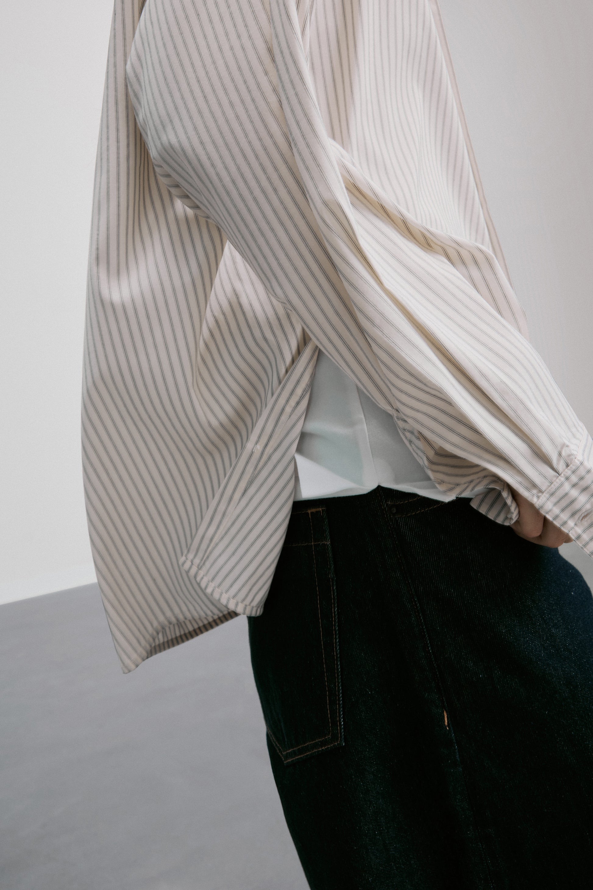 Two Way Pinstripe Shirt