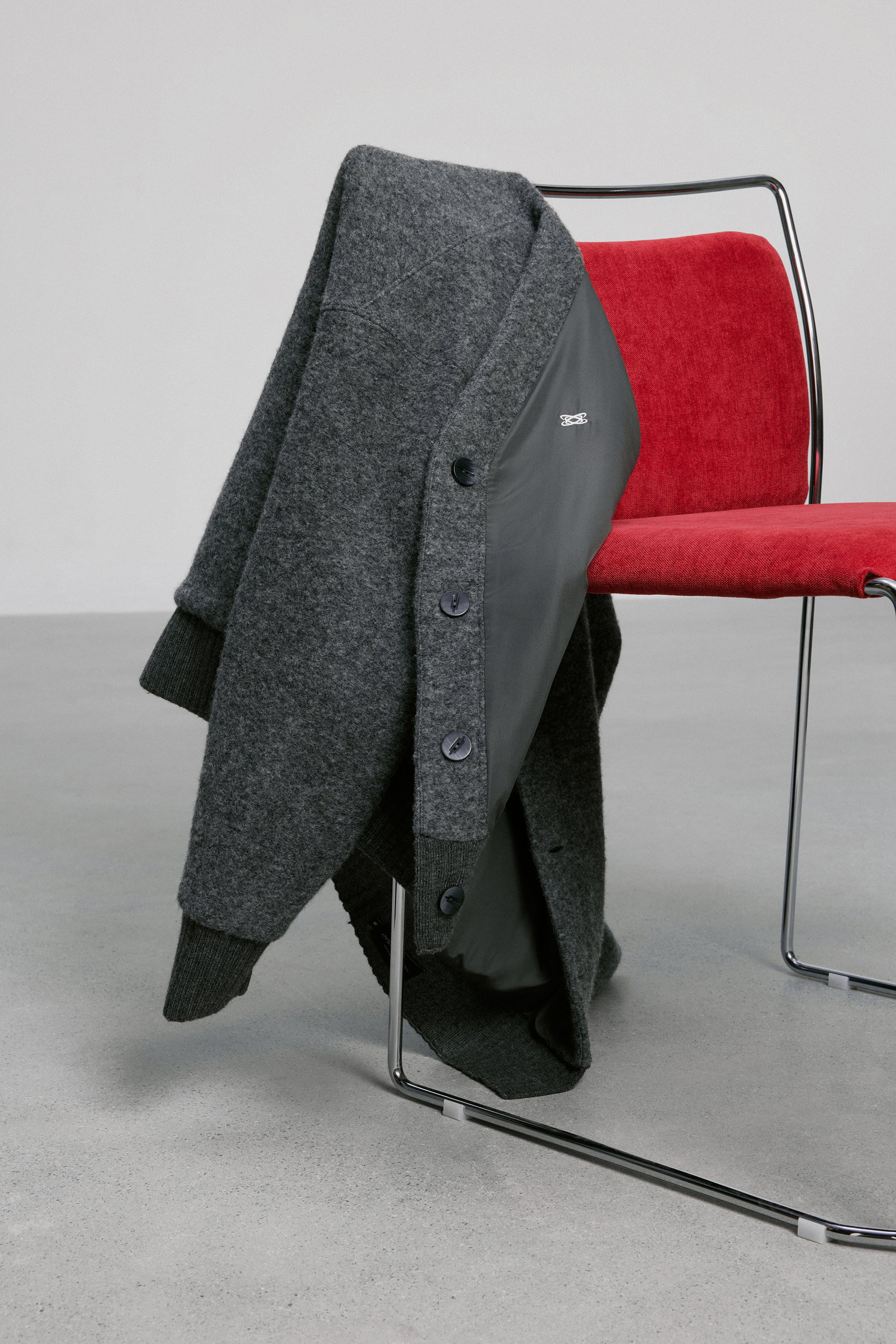 Reversible Padded Cardigan